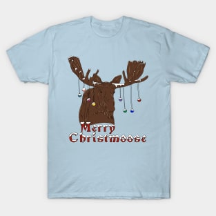 Merry Christmas Moose T-Shirt